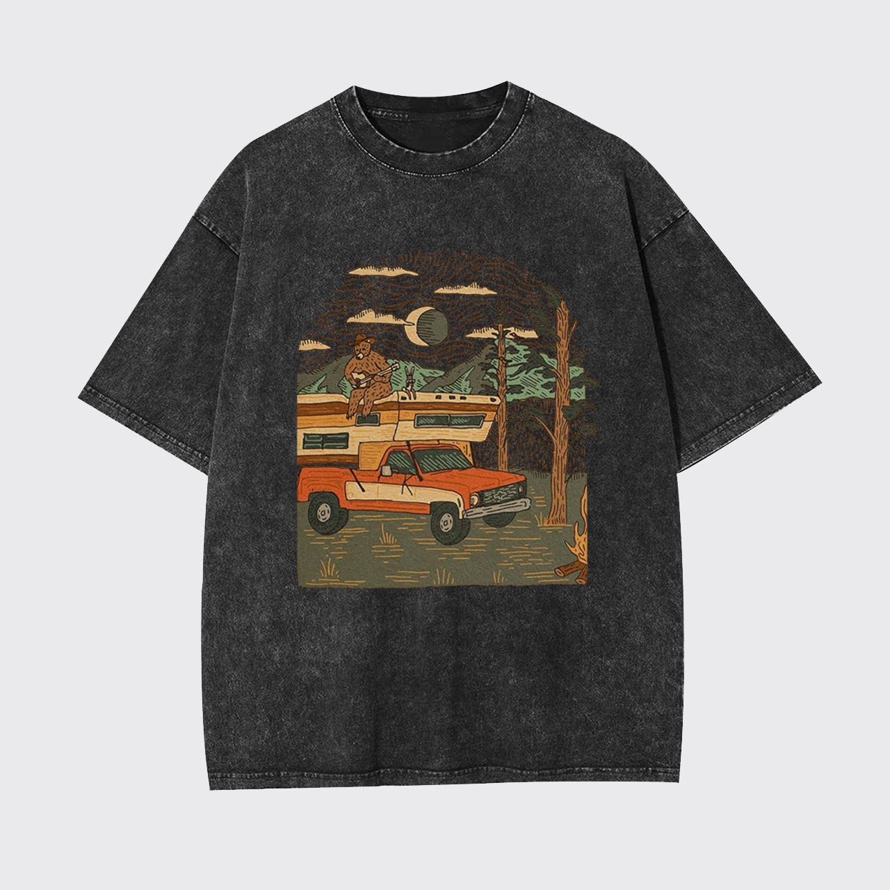 Rugged Cowboy Adventure Garment-dye Tees