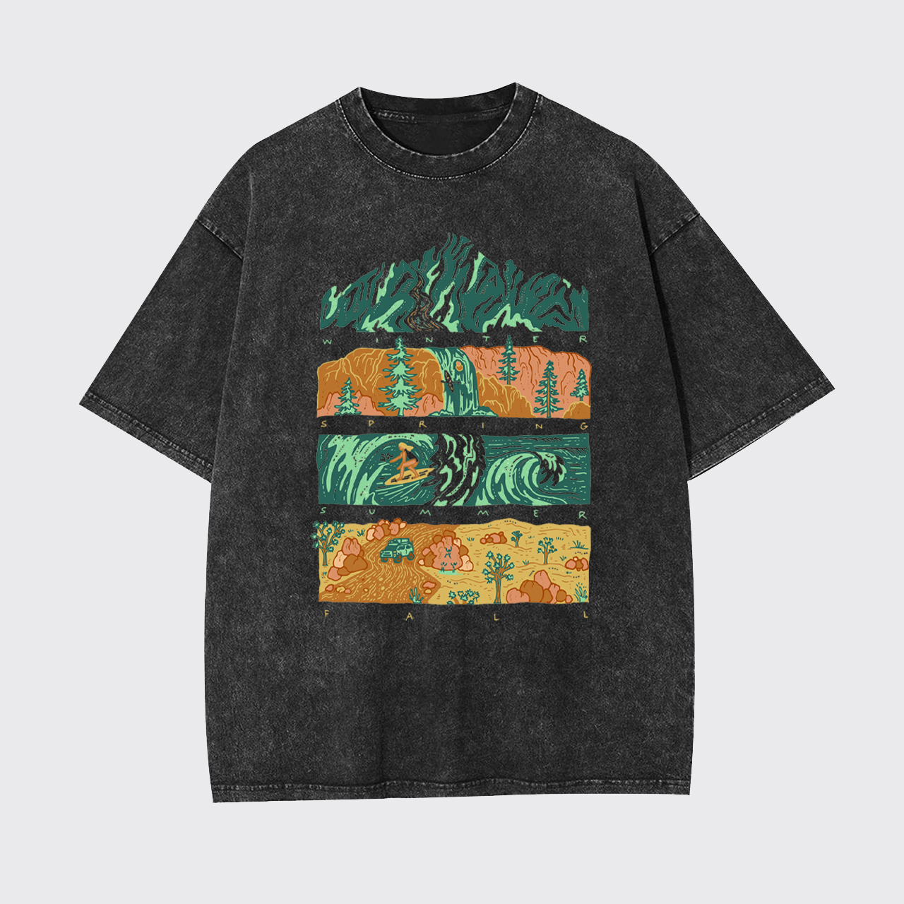 Nature's Journey Garment-dye Tees