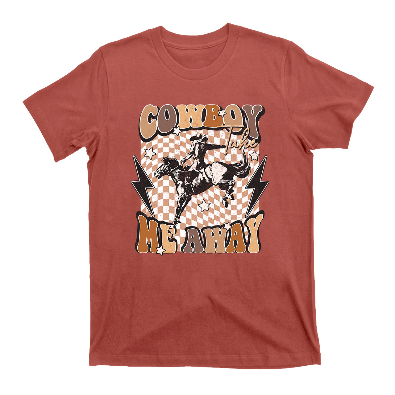 Cowboy Take Me Away Vintage T-Shirts
