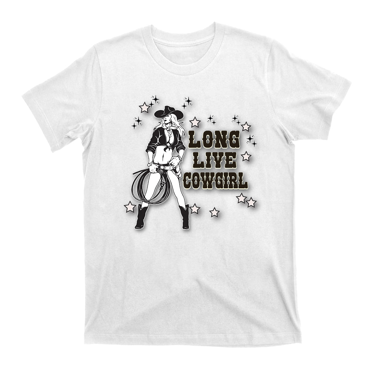 Country Rodeo Long Live Cowgirl T-Shirts