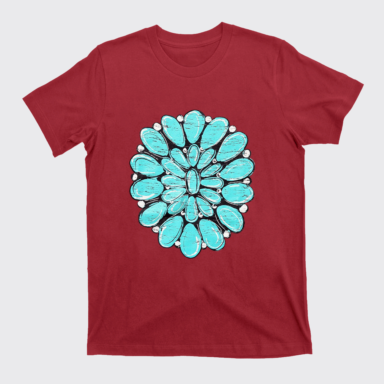 Turquoise Stone Country Music T-Shirts