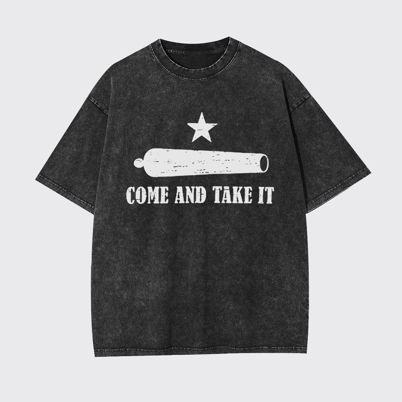 Come and Take It Cannon Garment-dye Tees