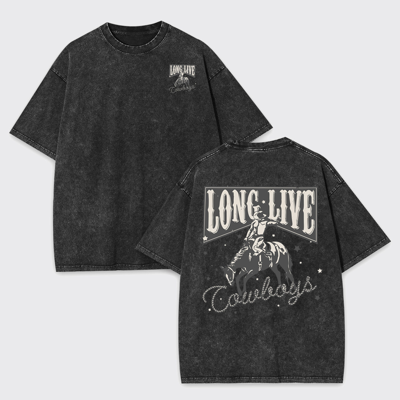 Long Live Cowboy Garment-dye Tees
