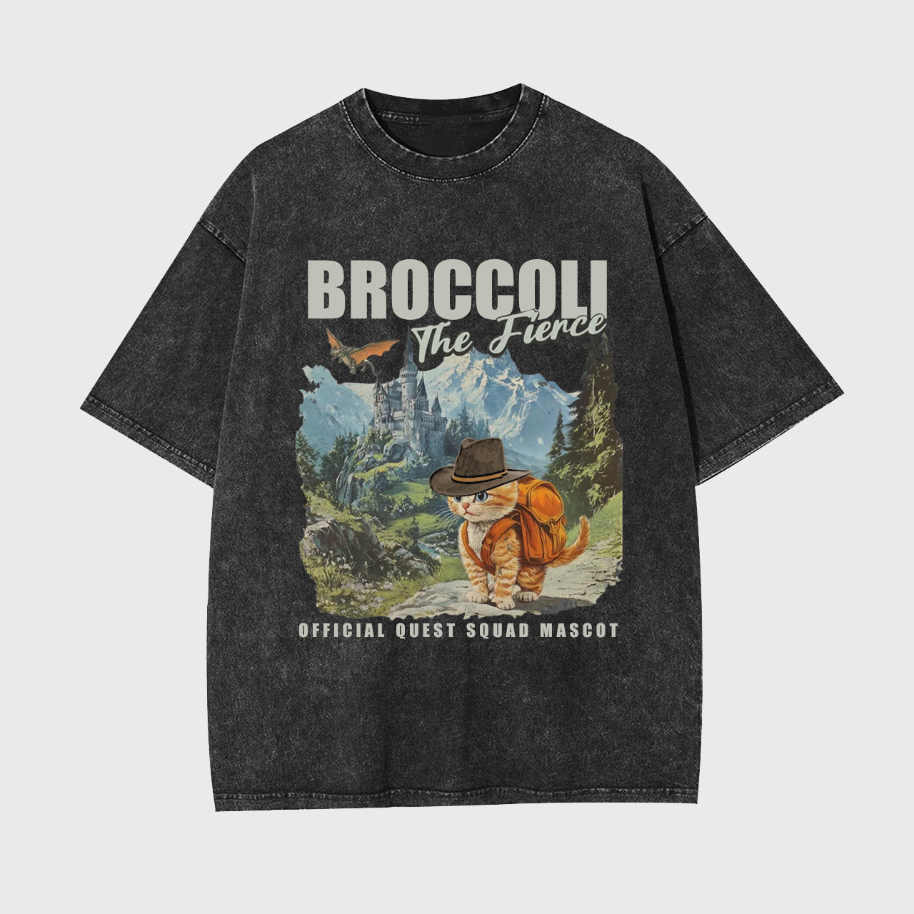 The Adventures of Cowboy Cat Garment-dye Tees