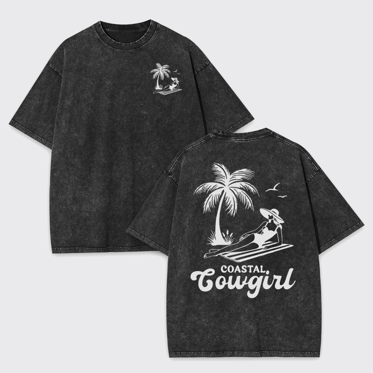 Coastal Cowgirl Garment-dye Tees