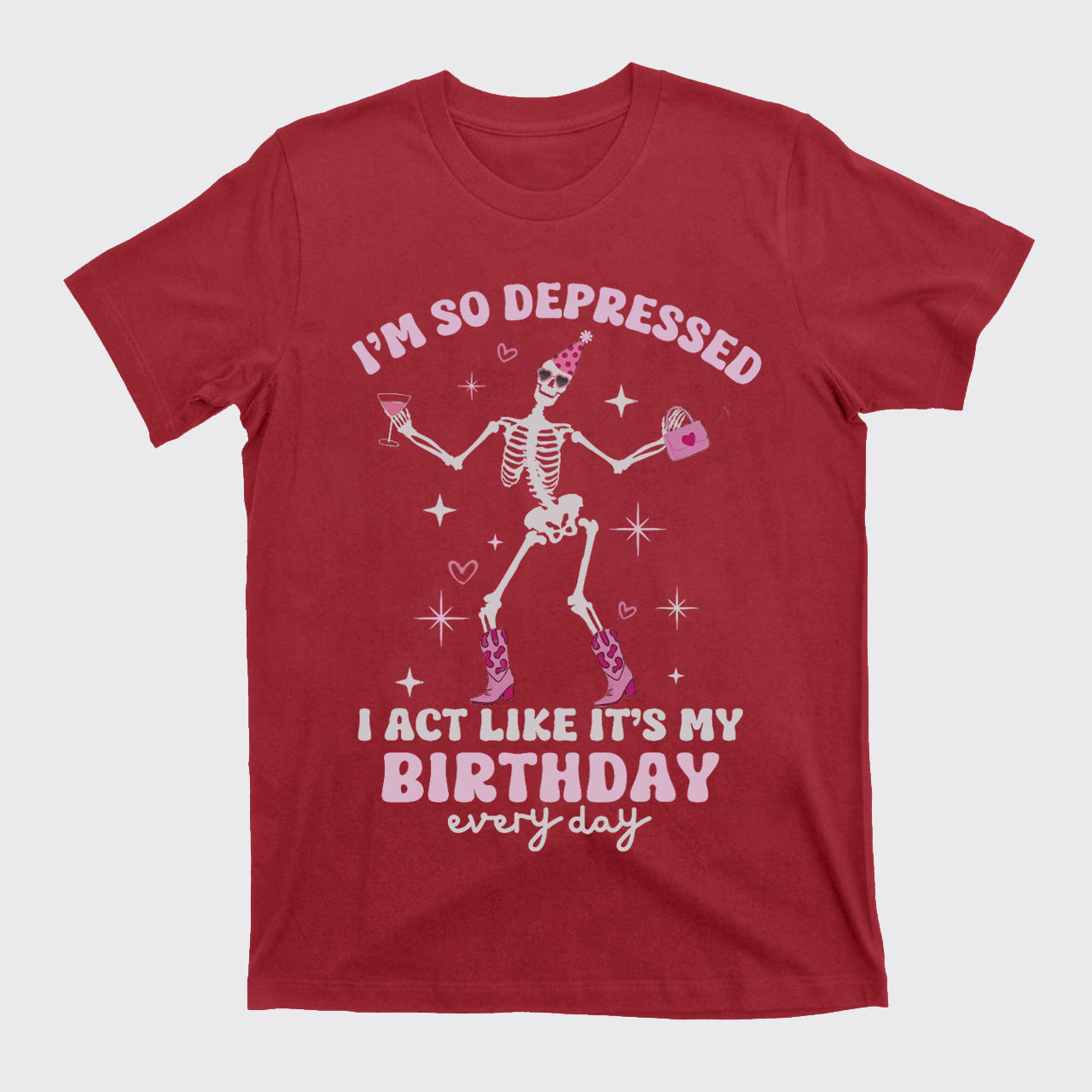 I'm So Depressed Music T-Shirts