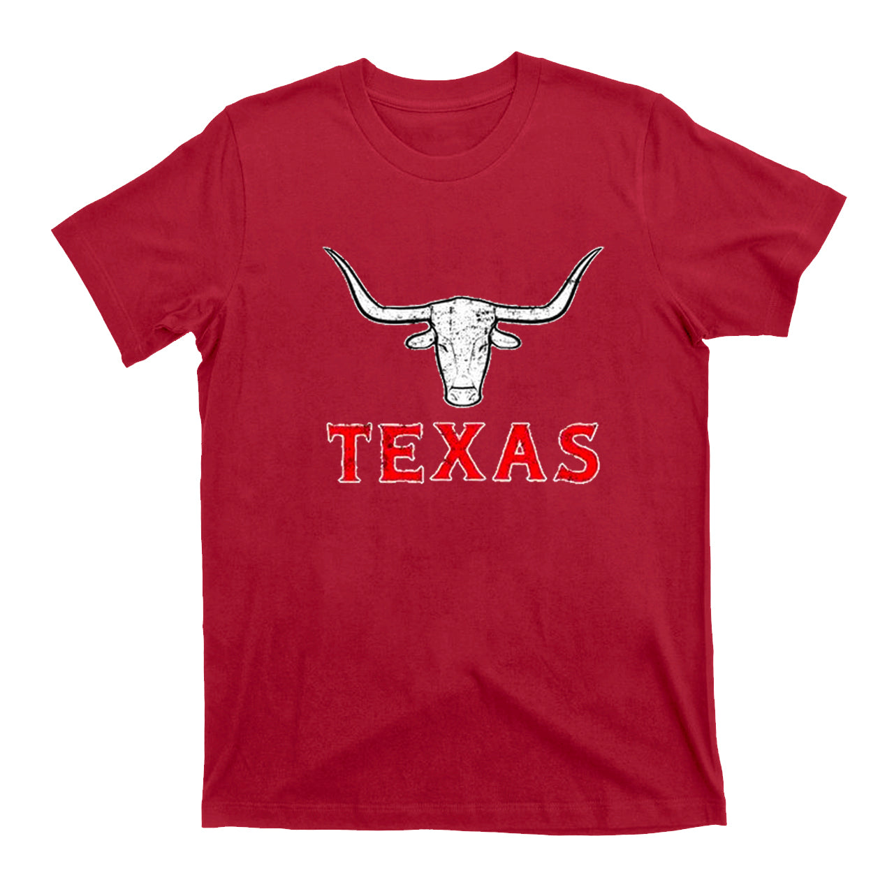 Classic Texas Cow Head Cowboy T-Shirts