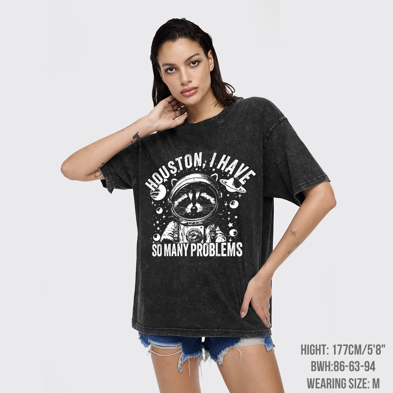 Houston,I Have So Many Problems Garment-dye Tees