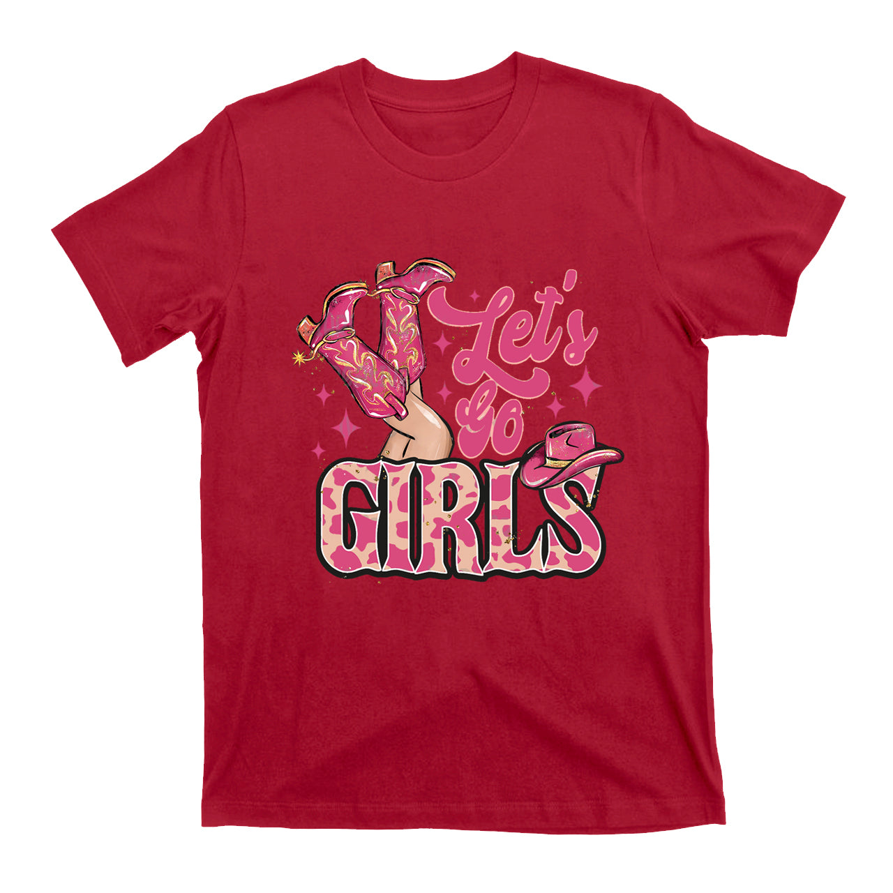 Let's Go Girls Westner Cowgirl  T-shirt