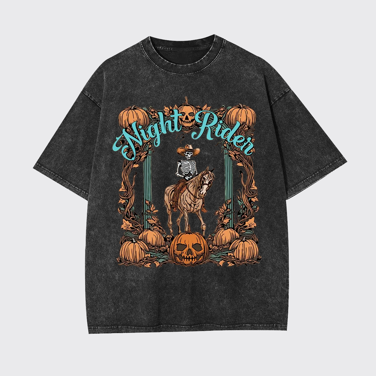 Halloween Night Rider Garment-dye Tees