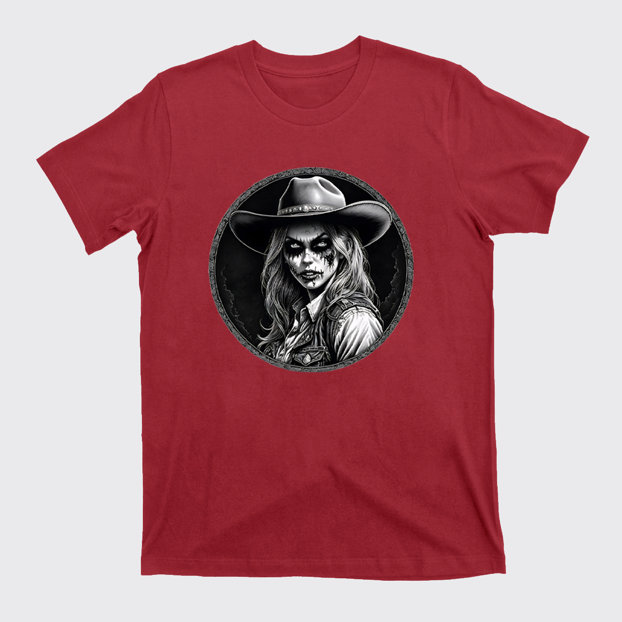 Halloween Undead Cowgirl T-Shirts