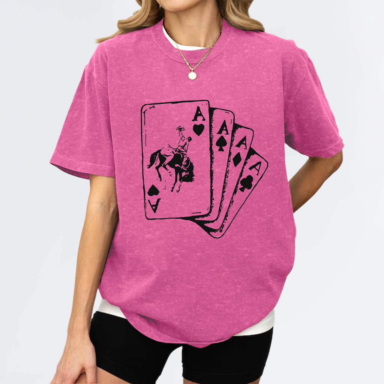 Ace Cowboy Punchy Garment-dye Tees