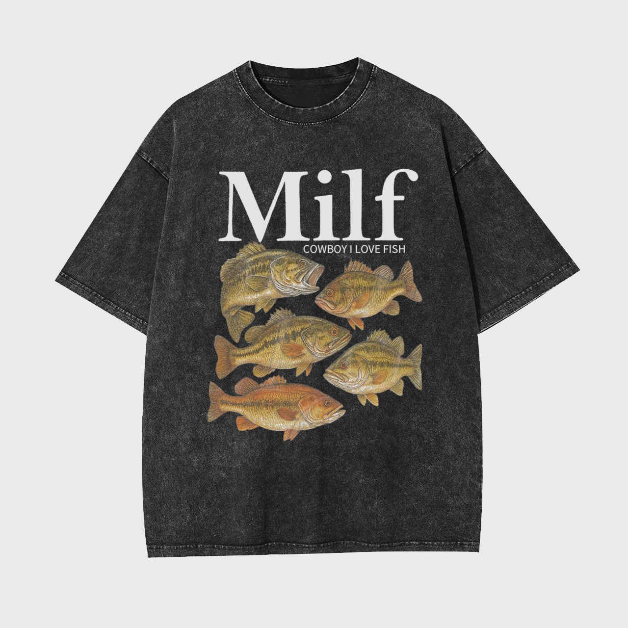 I Love Fish Garment-dye Tees