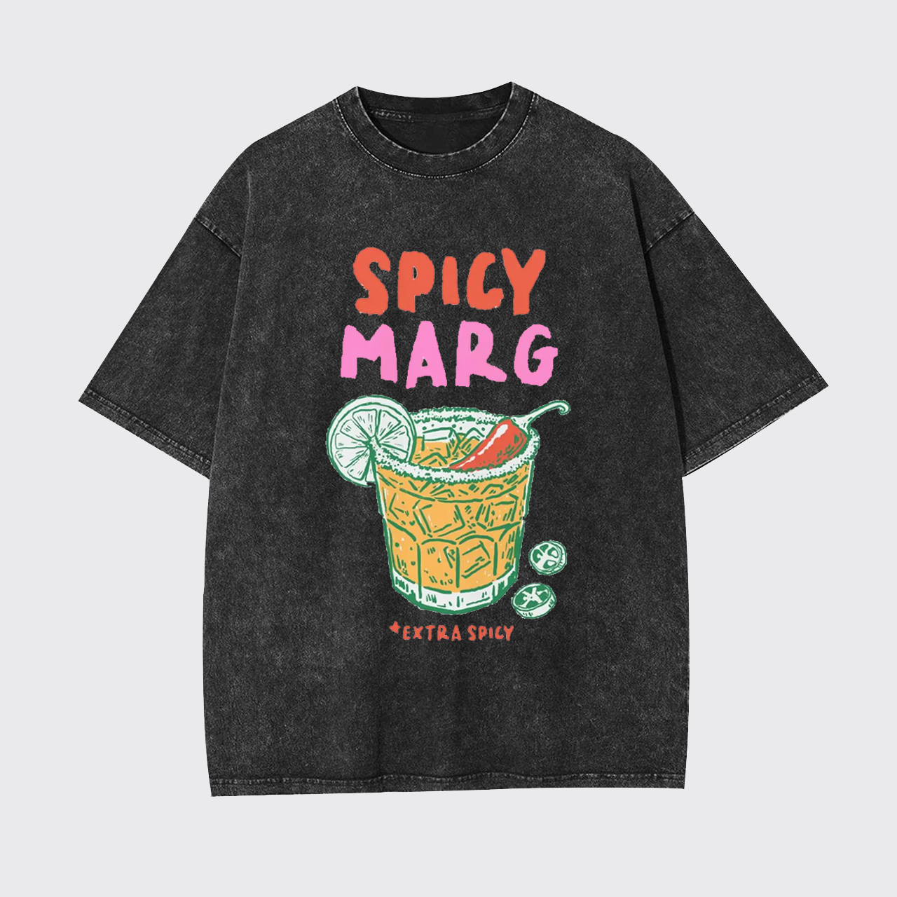 Spicy Cocktail Garment-dye Tees