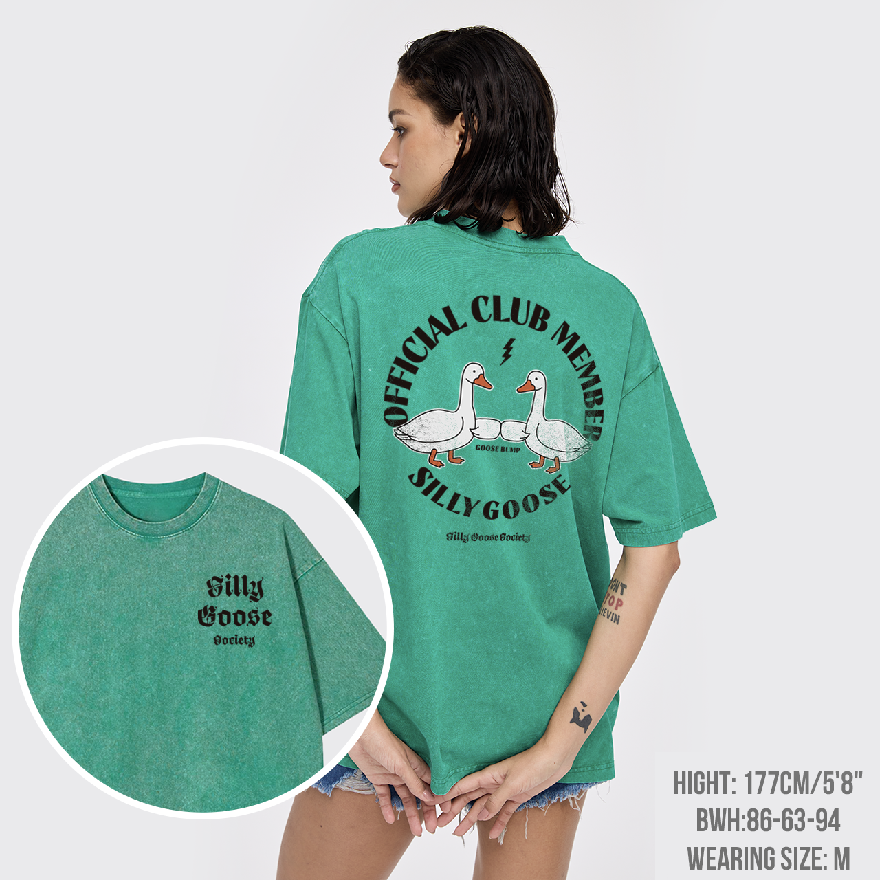 Goose Bump Club Garment-dye Tees