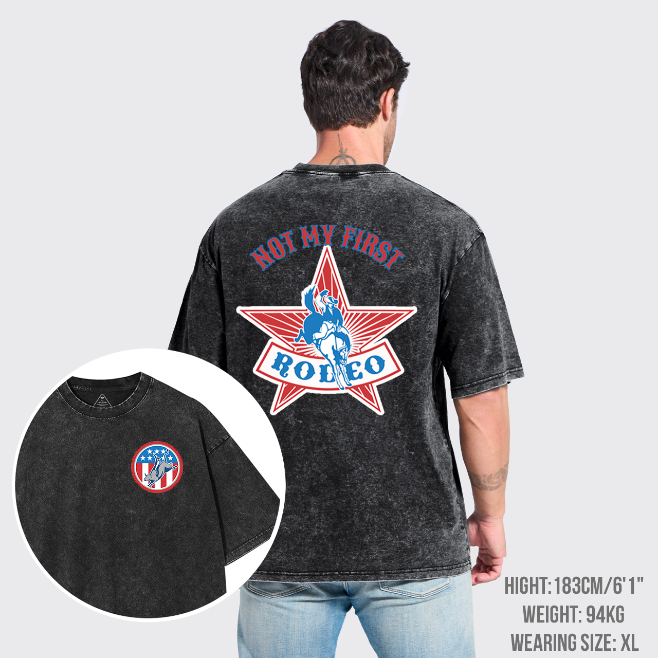 It's Not My First Rodeo Garment-dye Tees