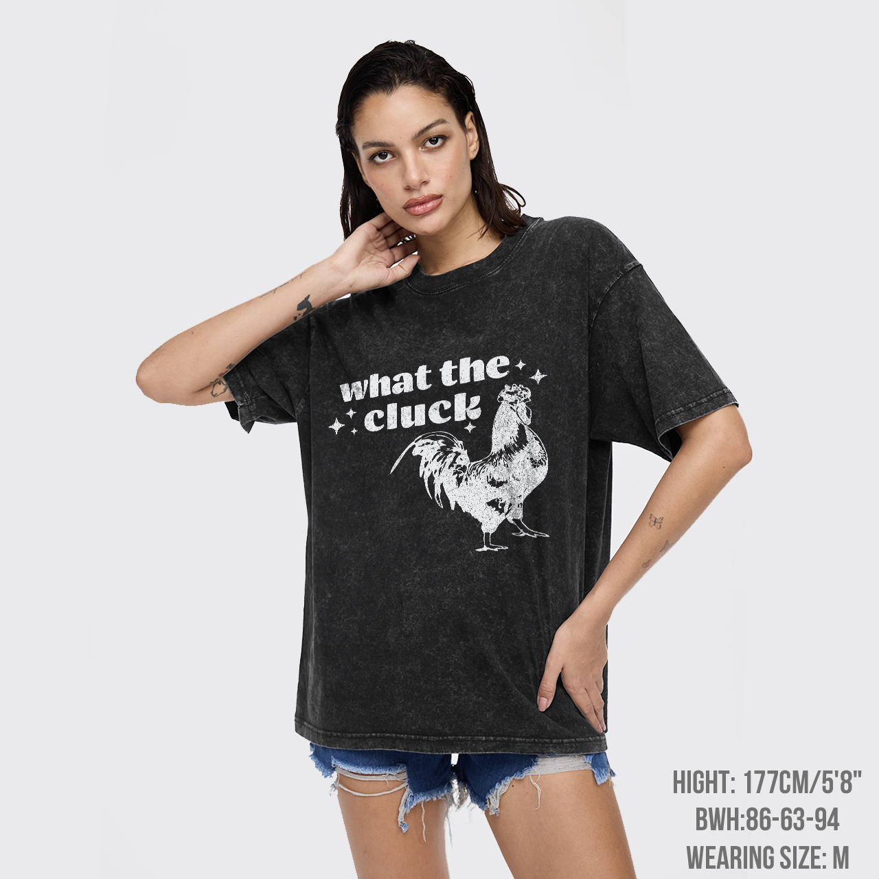 What The Cluck Garment-dye Tees