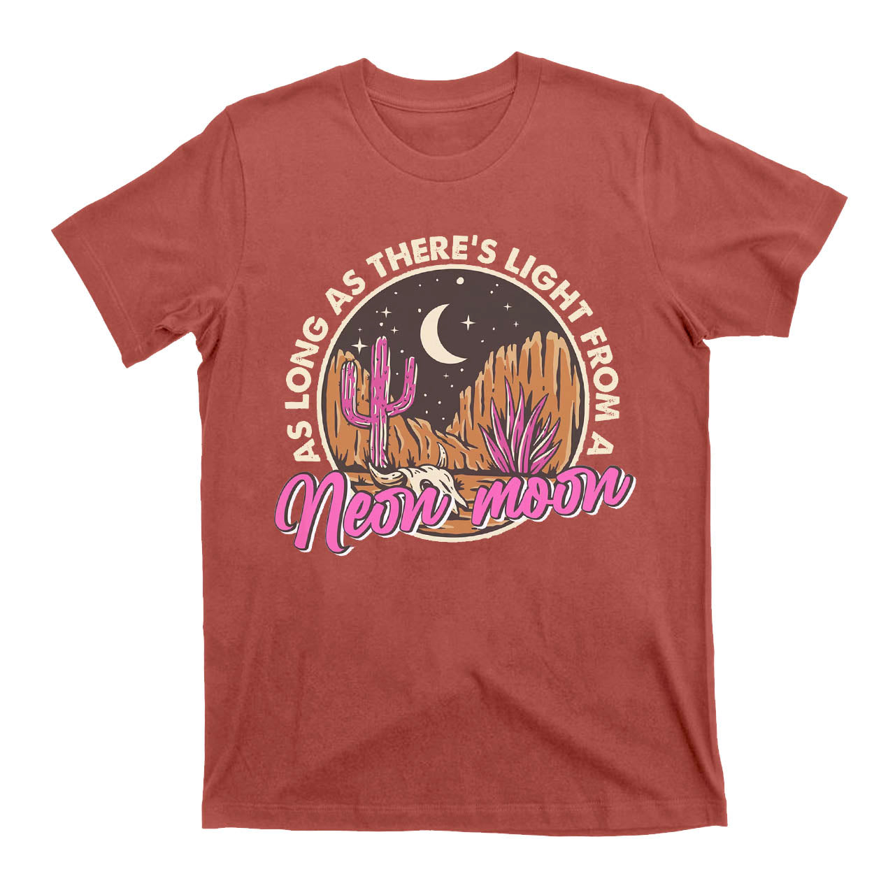 There's Light From Neon Moon Cowboy T-Shirts