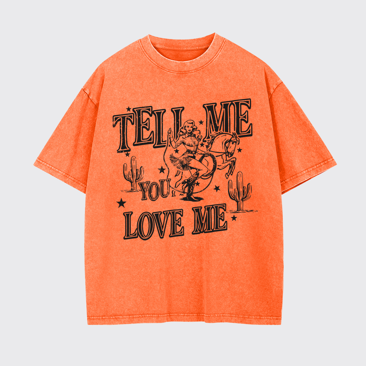 Western Country Concert Garment-dye Tees