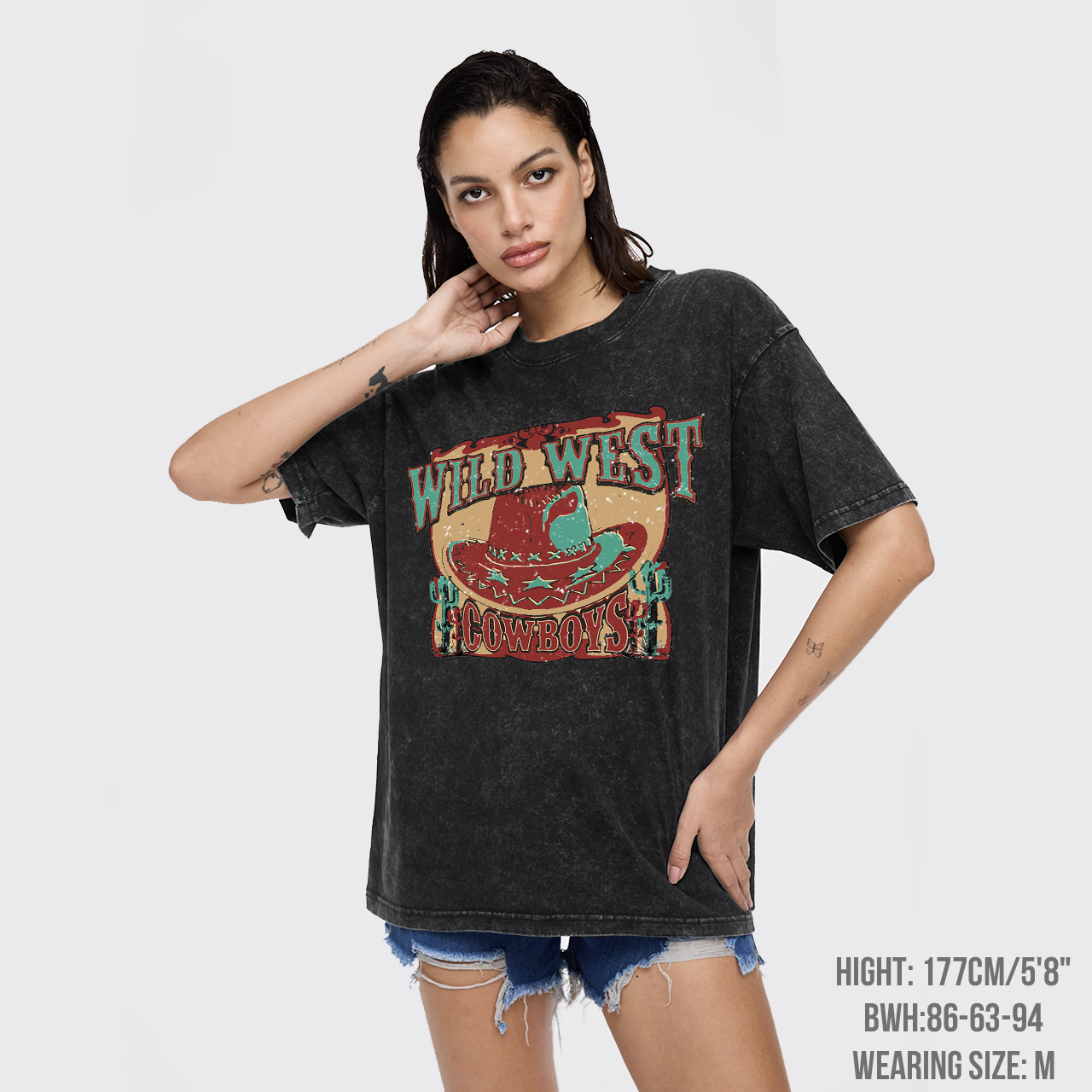 Wild West Cowboys Garment-dye Tees