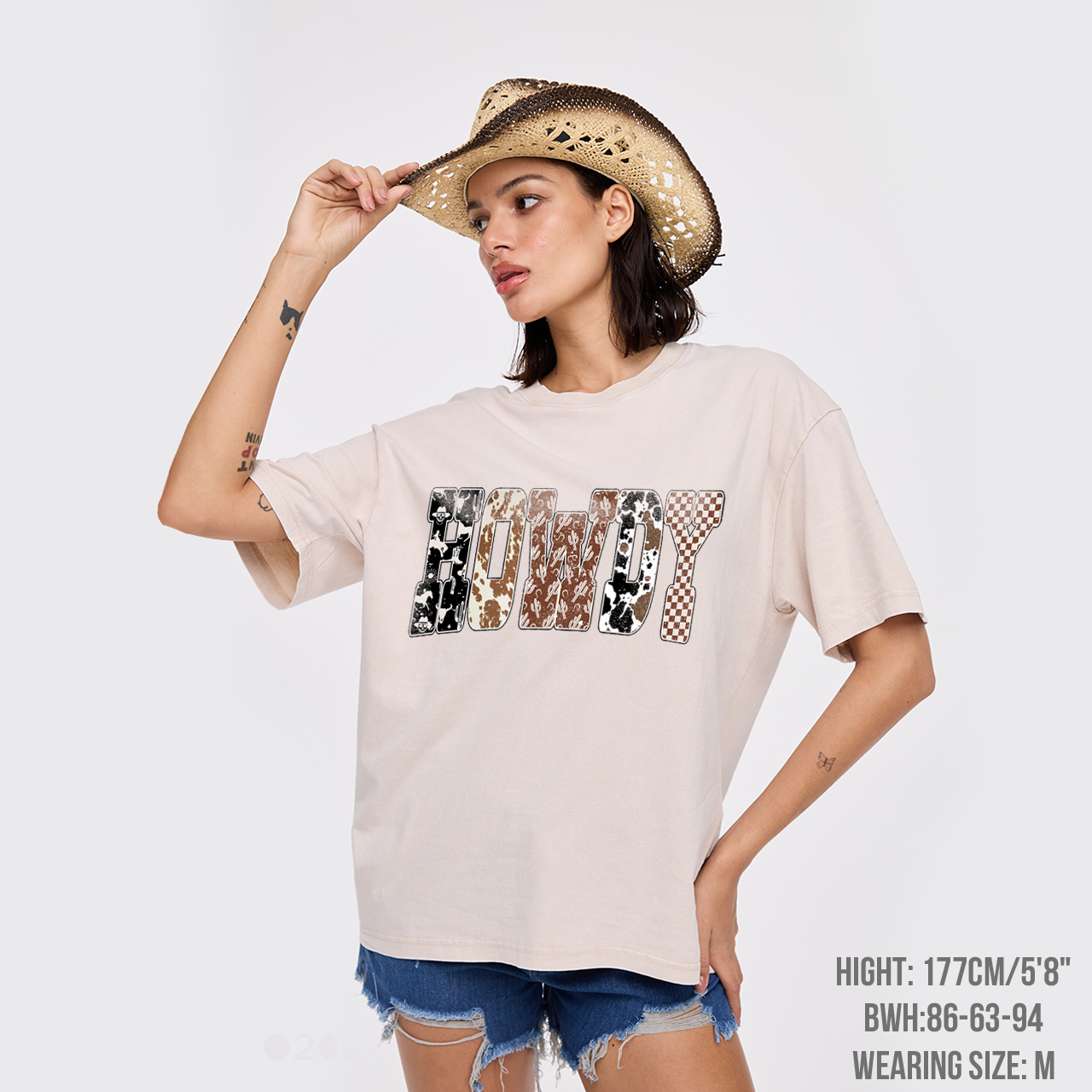 Howdy Western Halloween Garment-dye Tees