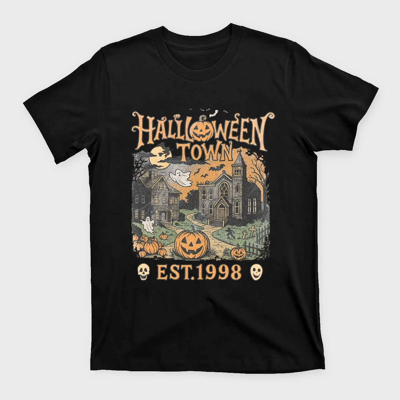 Vintage 90s Halloween Spooky T-Shirts