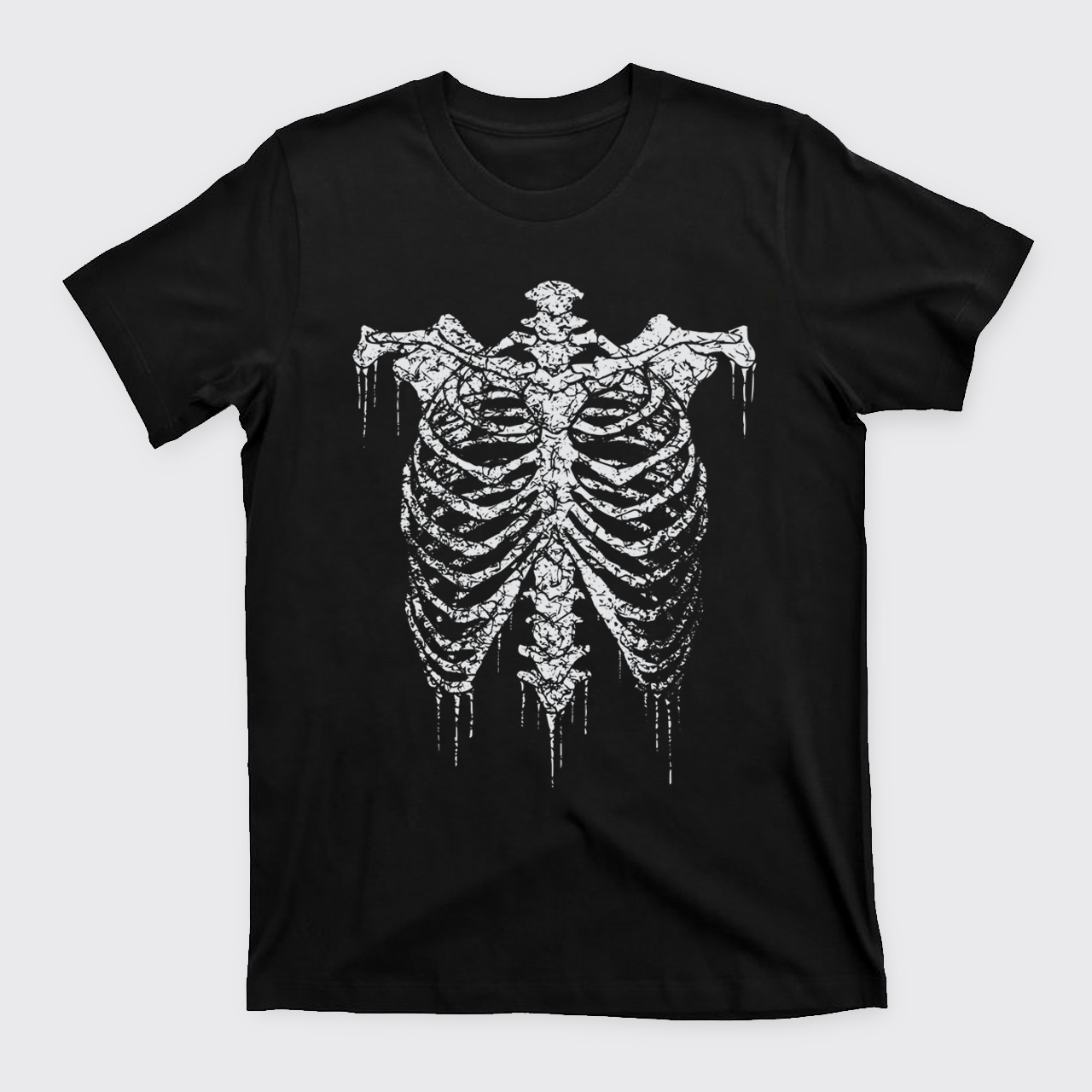 Halloween Retro Horror Skeleton T-Shirts