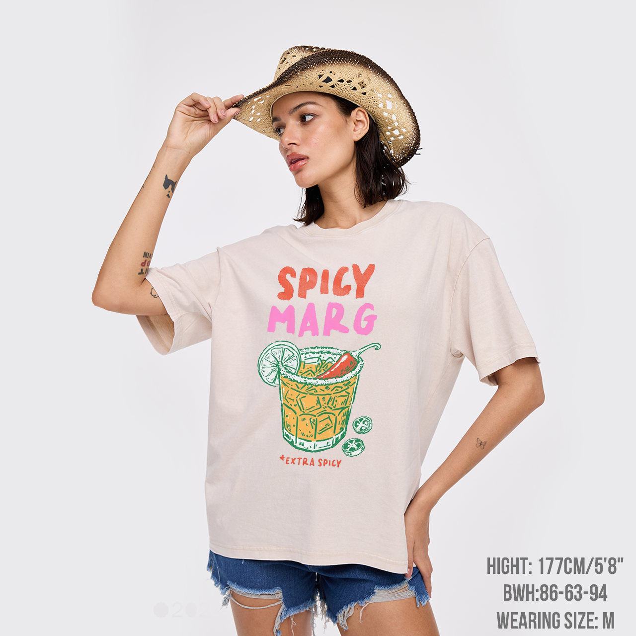 Spicy Cocktail Garment-dye Tees
