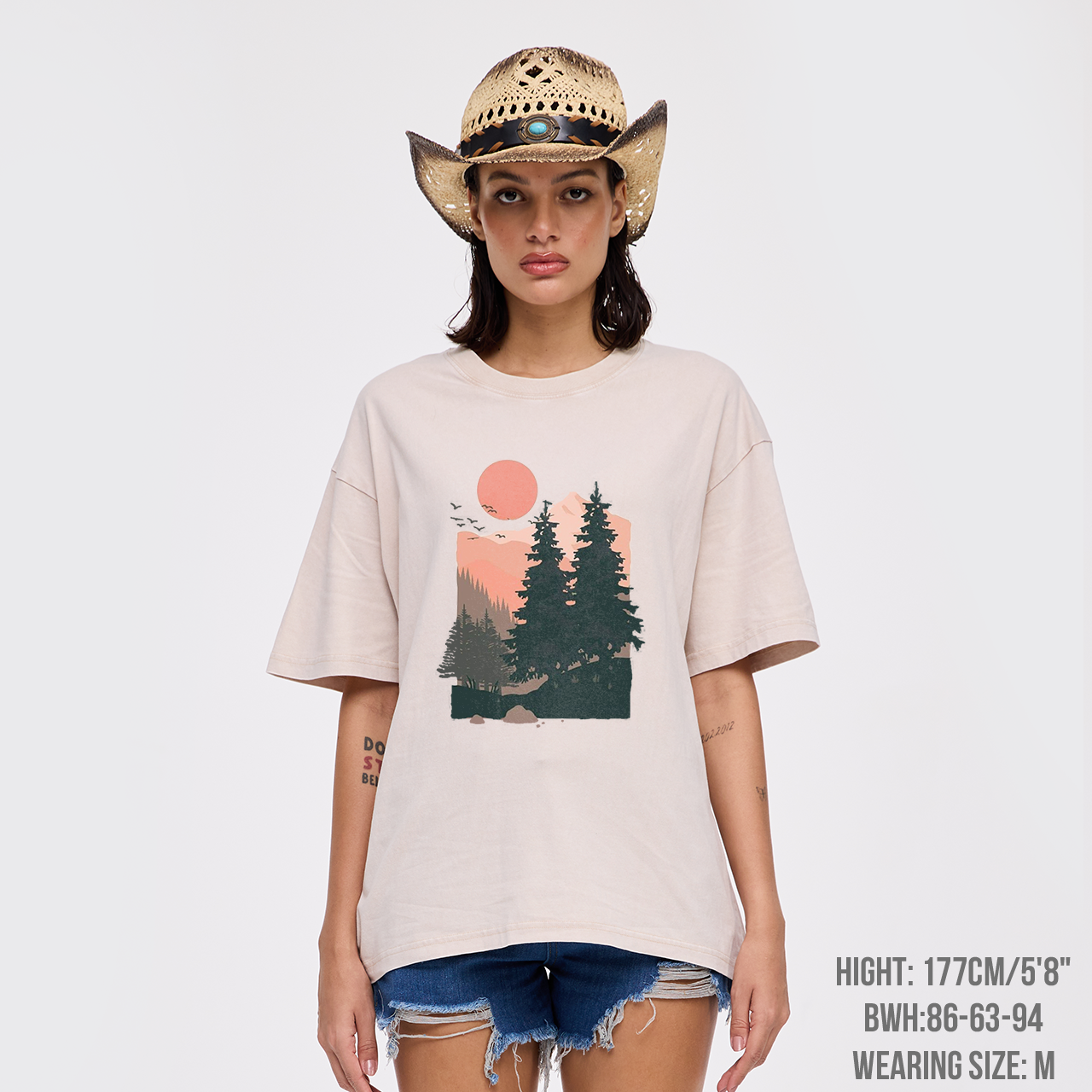 Sunset Pines Garment-dye Tees