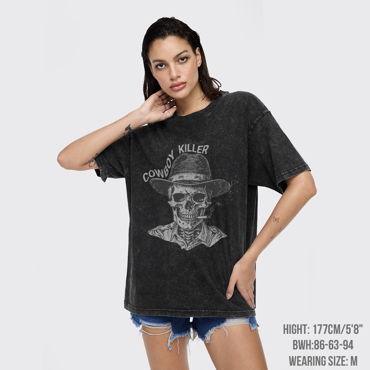 Vintage Cowboy Killer Garment-dye Tees