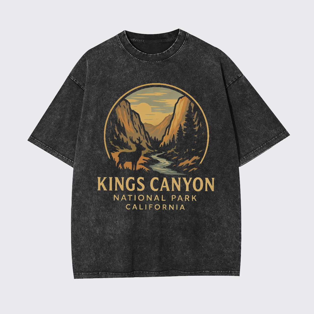 Retro National Park Garment-dye Tees