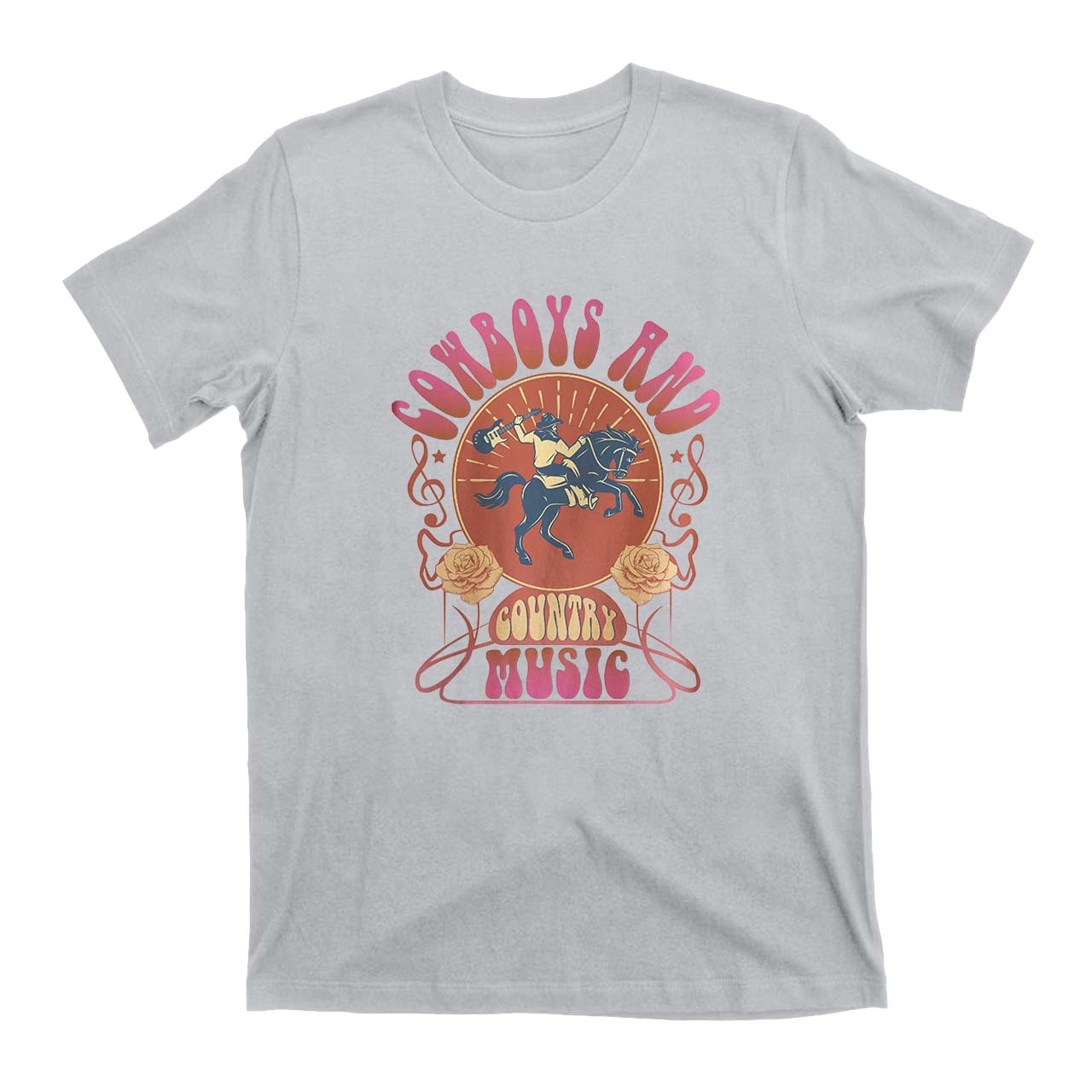 Cowboys And Country Music Cowboy T-Shirts