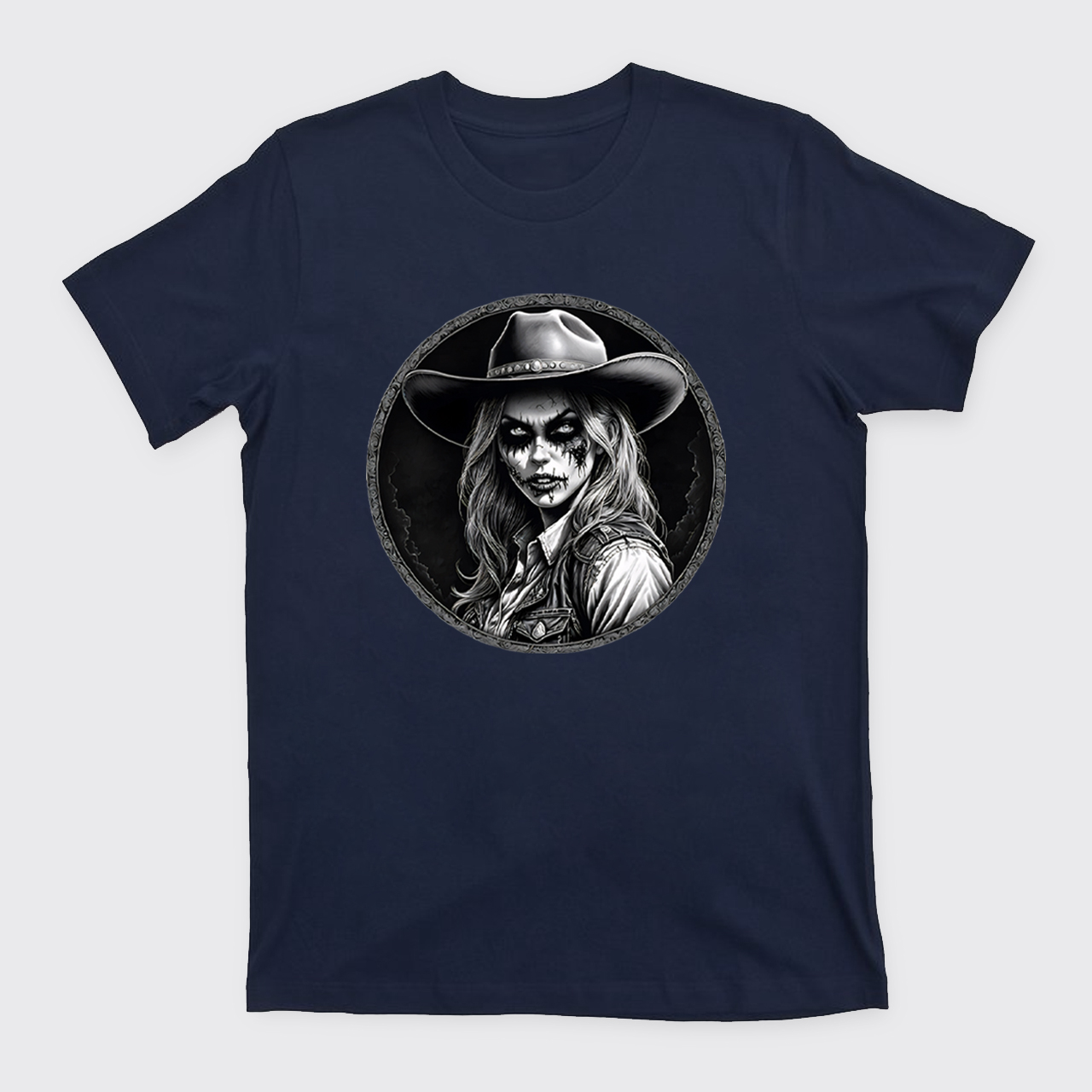 Halloween Undead Cowgirl T-Shirts