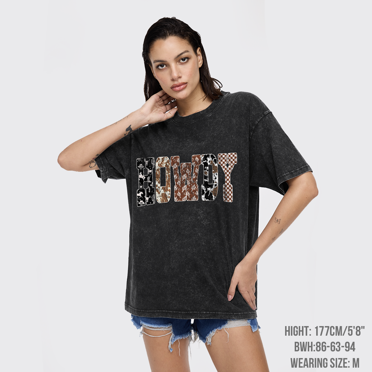 Howdy Western Halloween Garment-dye Tees