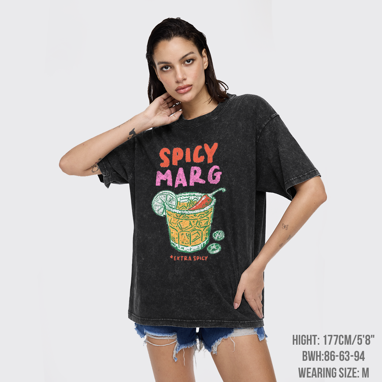 Spicy Cocktail Garment-dye Tees