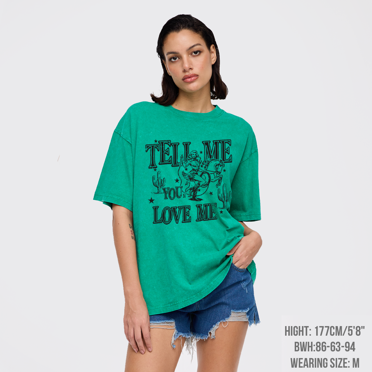 Western Country Concert Garment-dye Tees