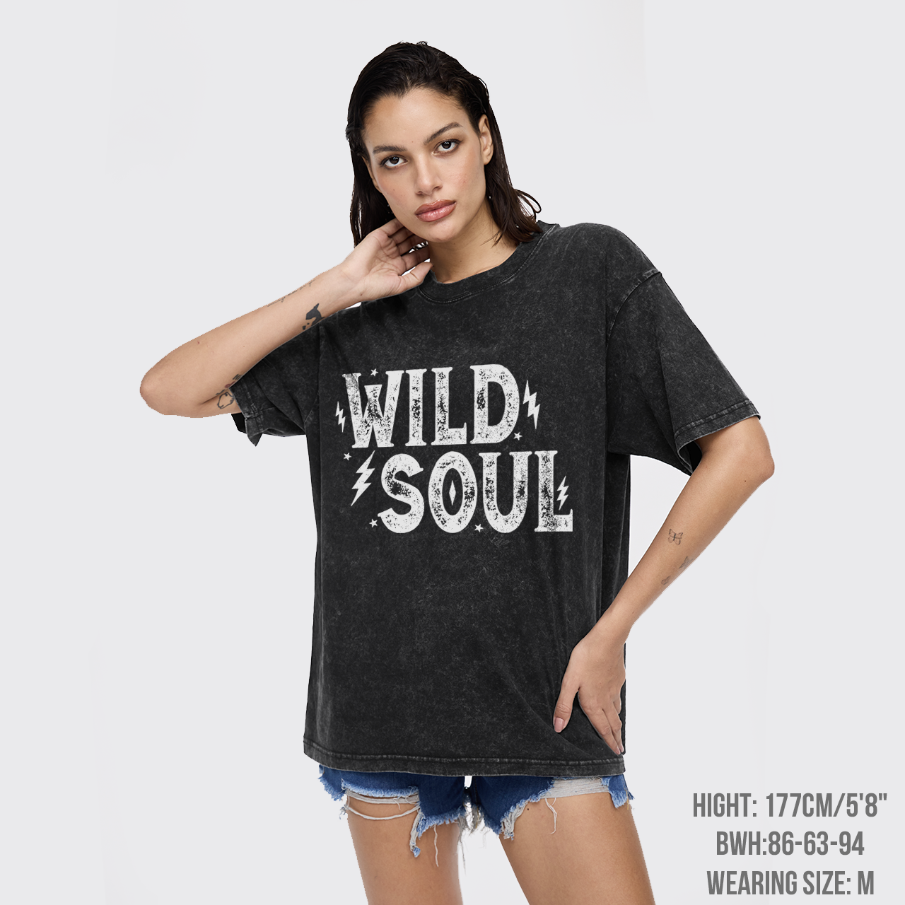  Wild Soul Western Garment-dye Tees