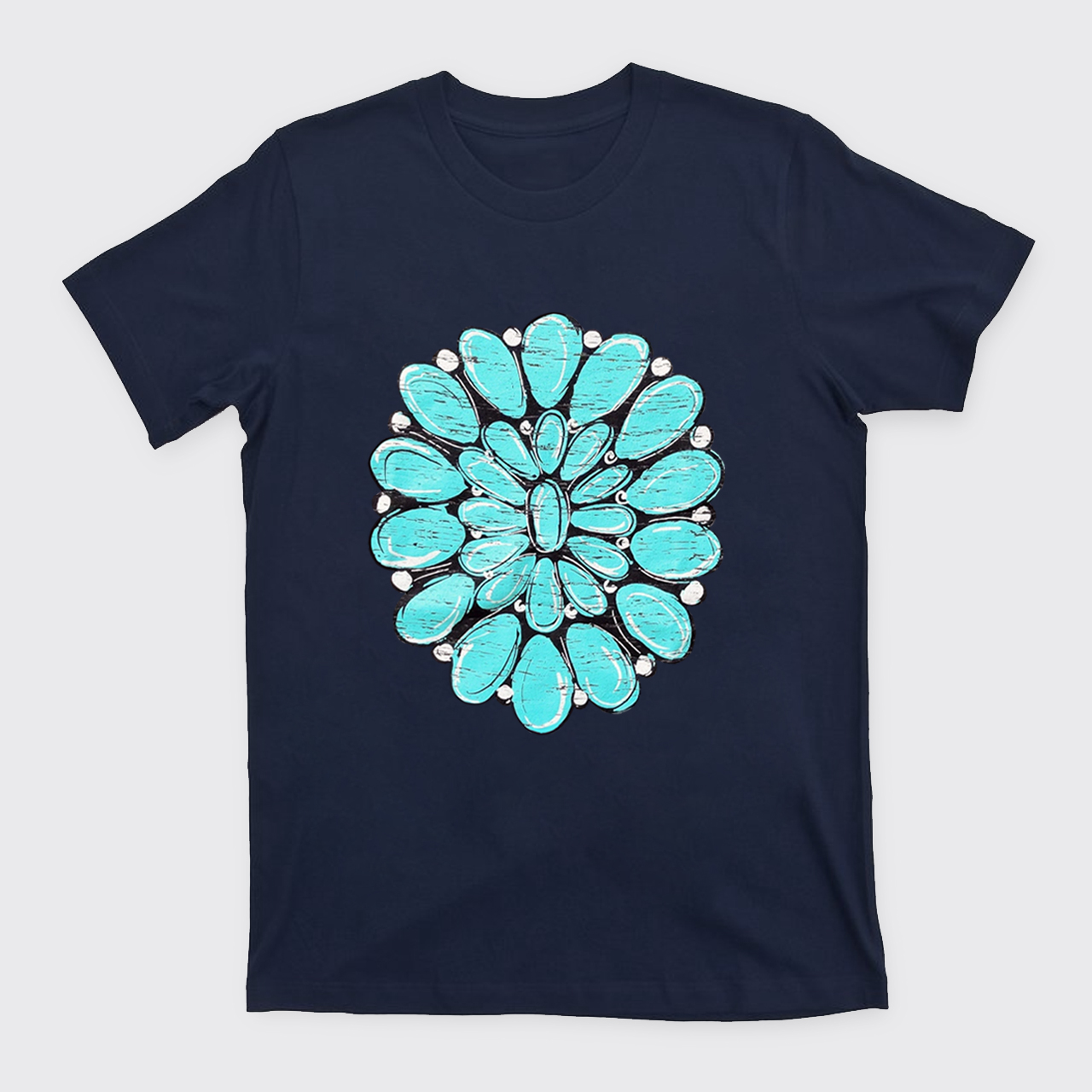 Turquoise Stone Country Music T-Shirts