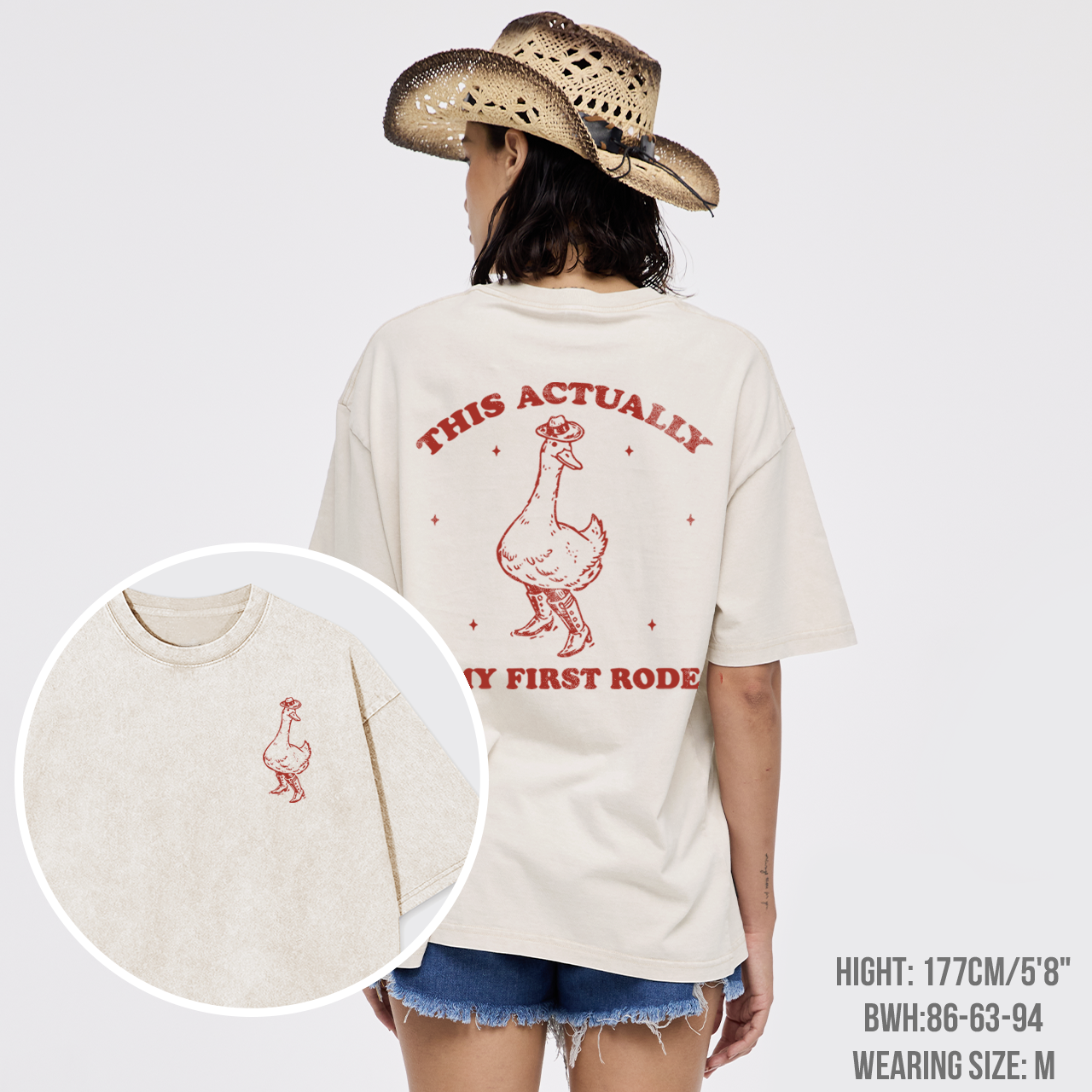 This Actually Is My First Rodeo Garment-dye Tees