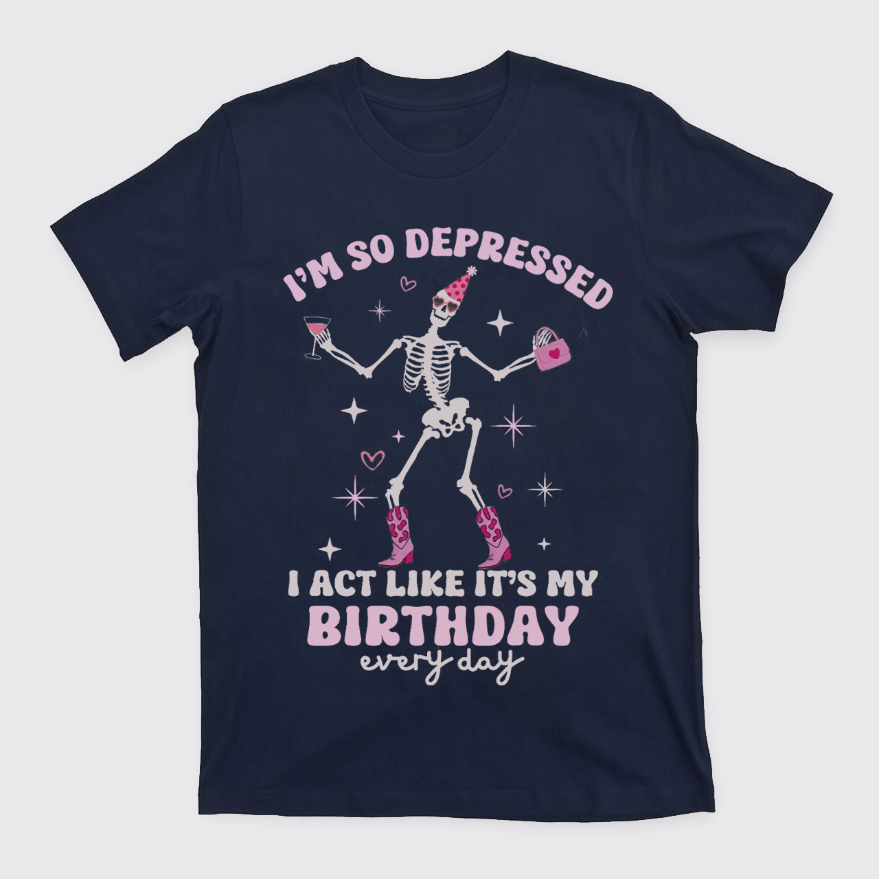 I'm So Depressed Music T-Shirts