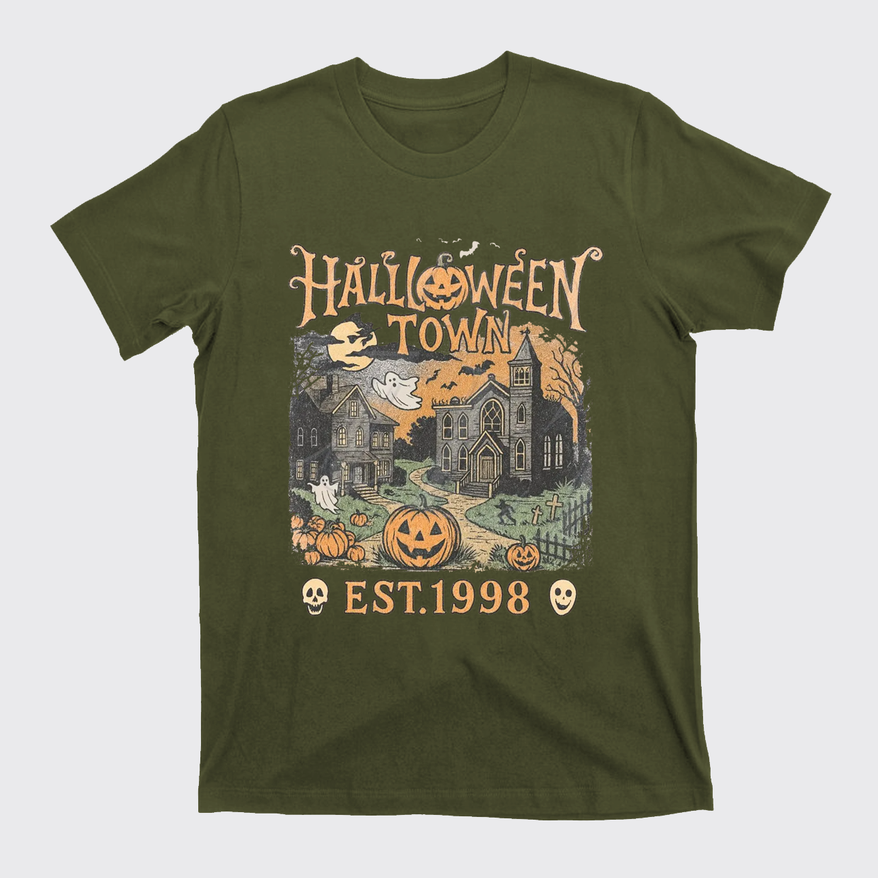 Vintage 90s Halloween Spooky T-Shirts