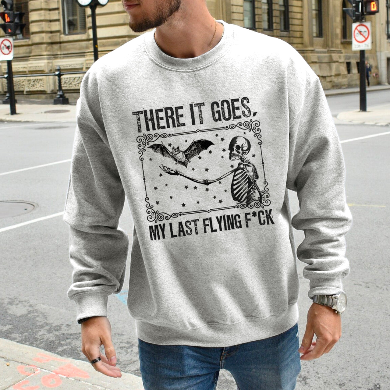 There It Goes, My Last Funny Halloween Sweatshirt