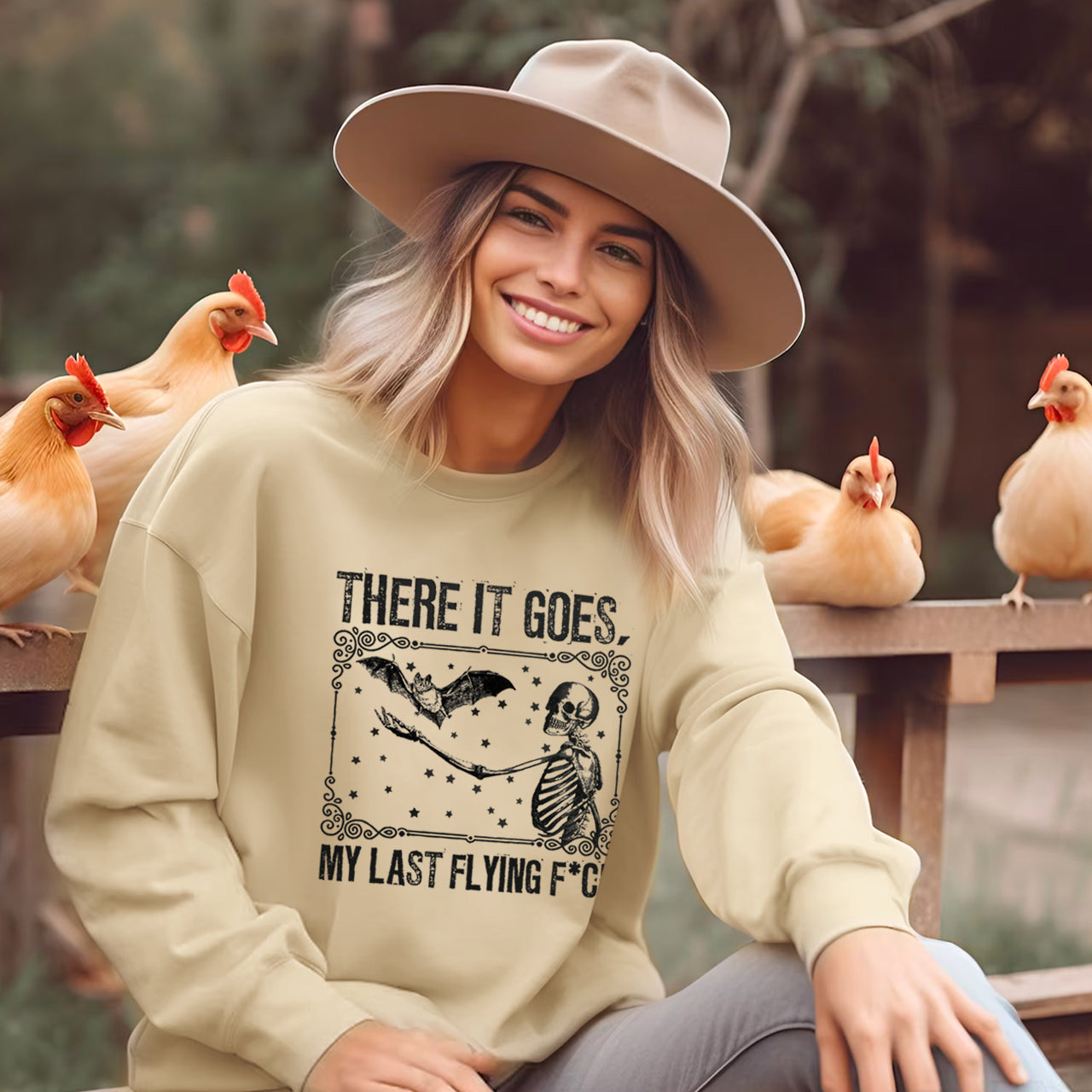 There It Goes, My Last Funny Halloween Sweatshirt