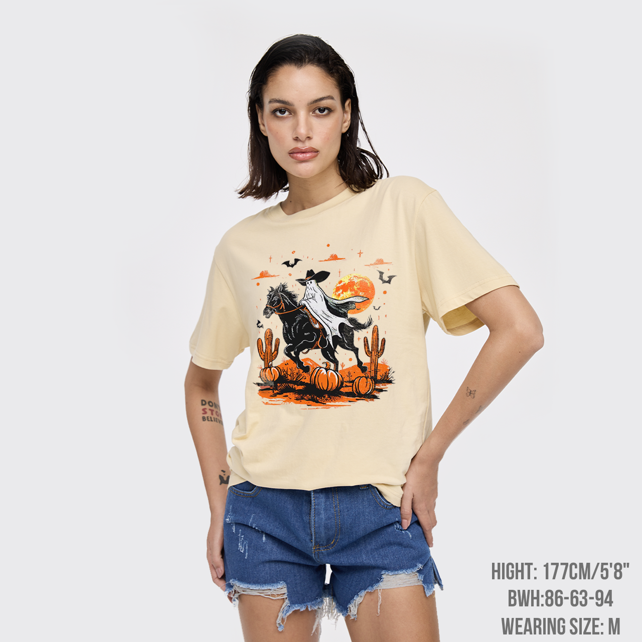 Retro Halloween Ghost Rider T-Shirts