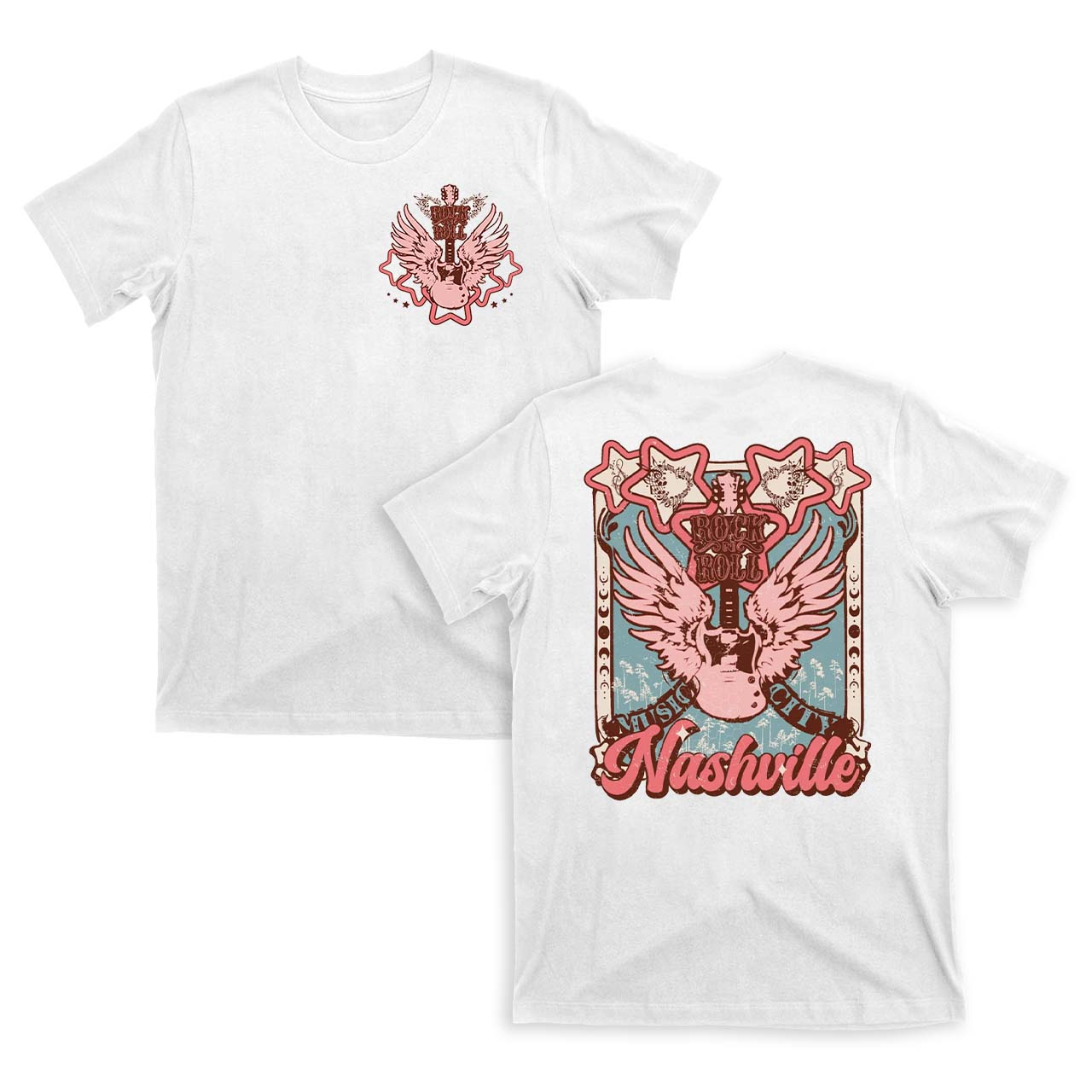 Nashville Music City Country Cowboy T-Shirts