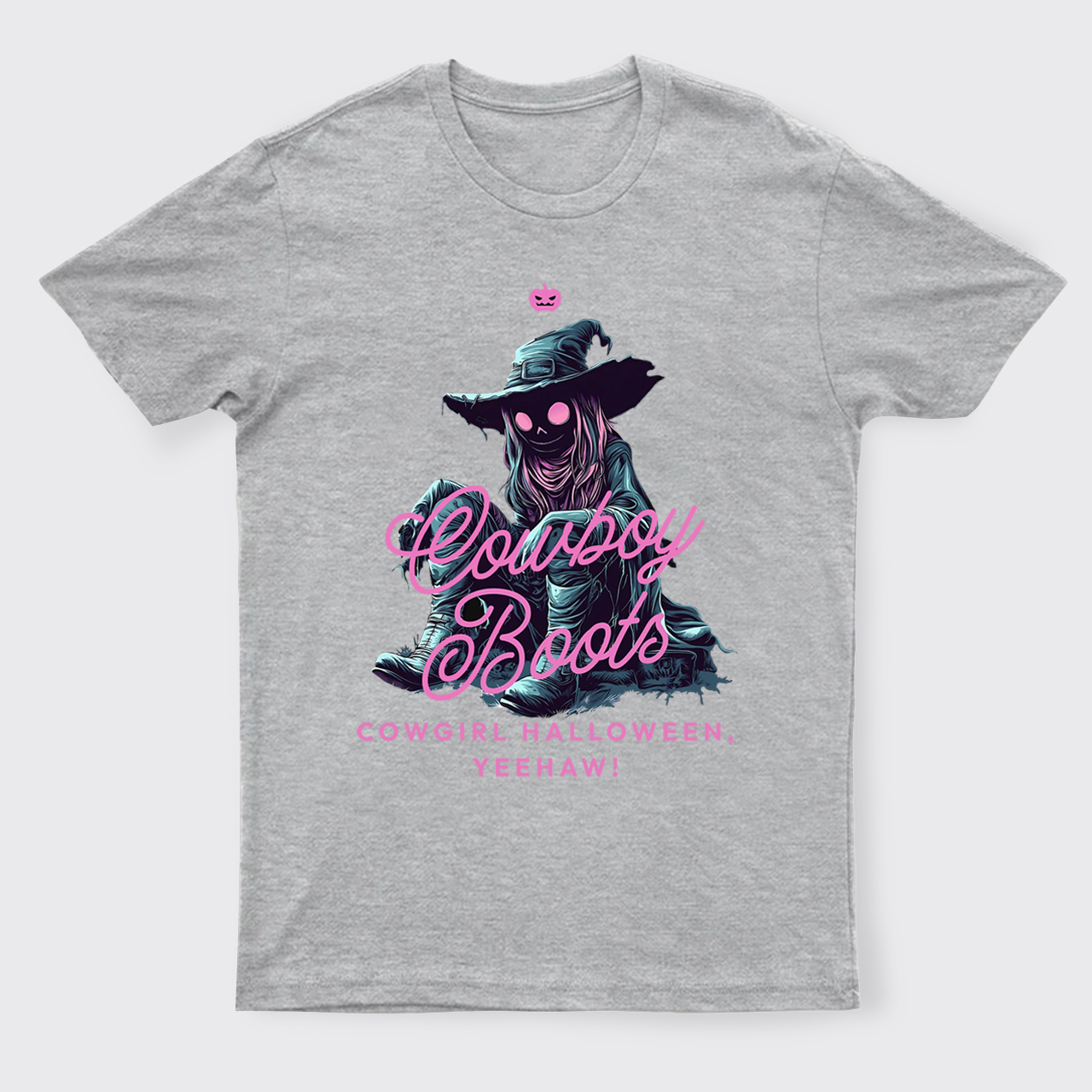 Spooky Western Cowgirl Halloween T-Shirts