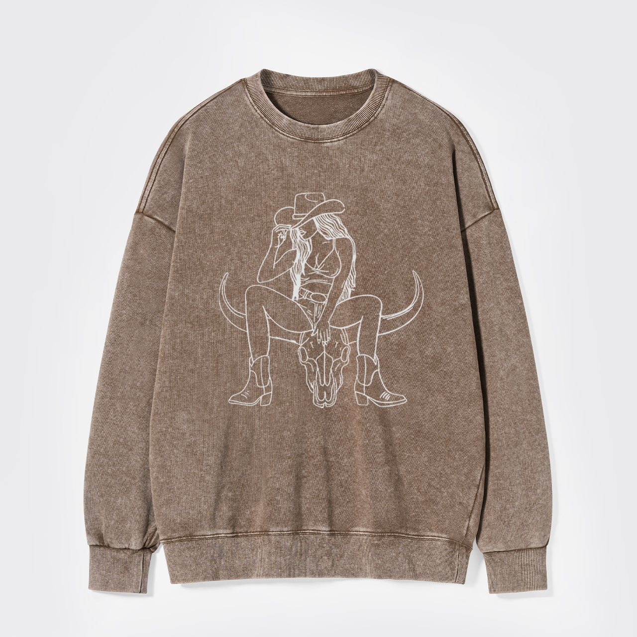 Western Rad Cowgirl Washed Sweatshirts