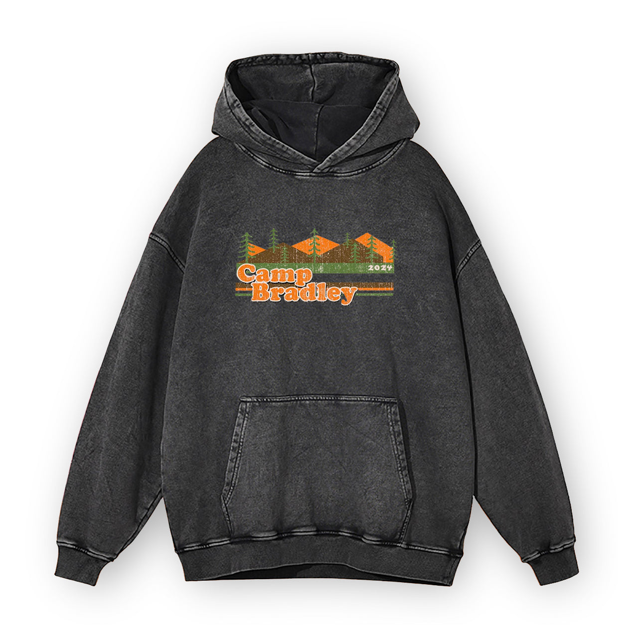 Camp Bradley Garment-Dye Hoodies