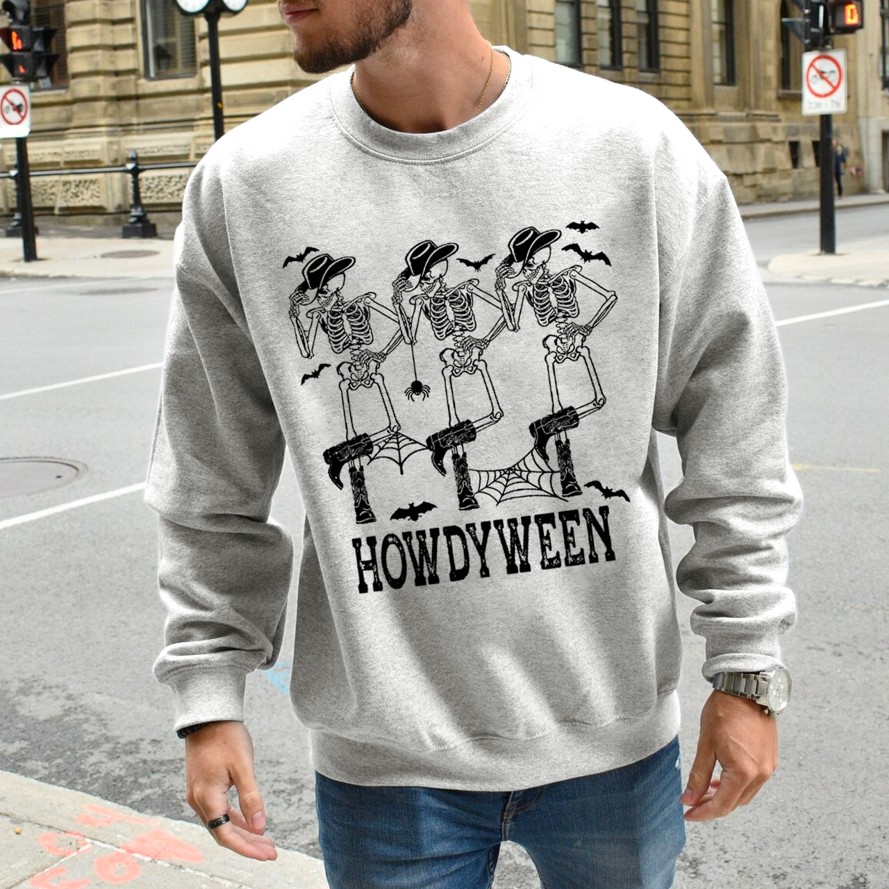 Howdy Cowboy Halloween Sweatshirt
