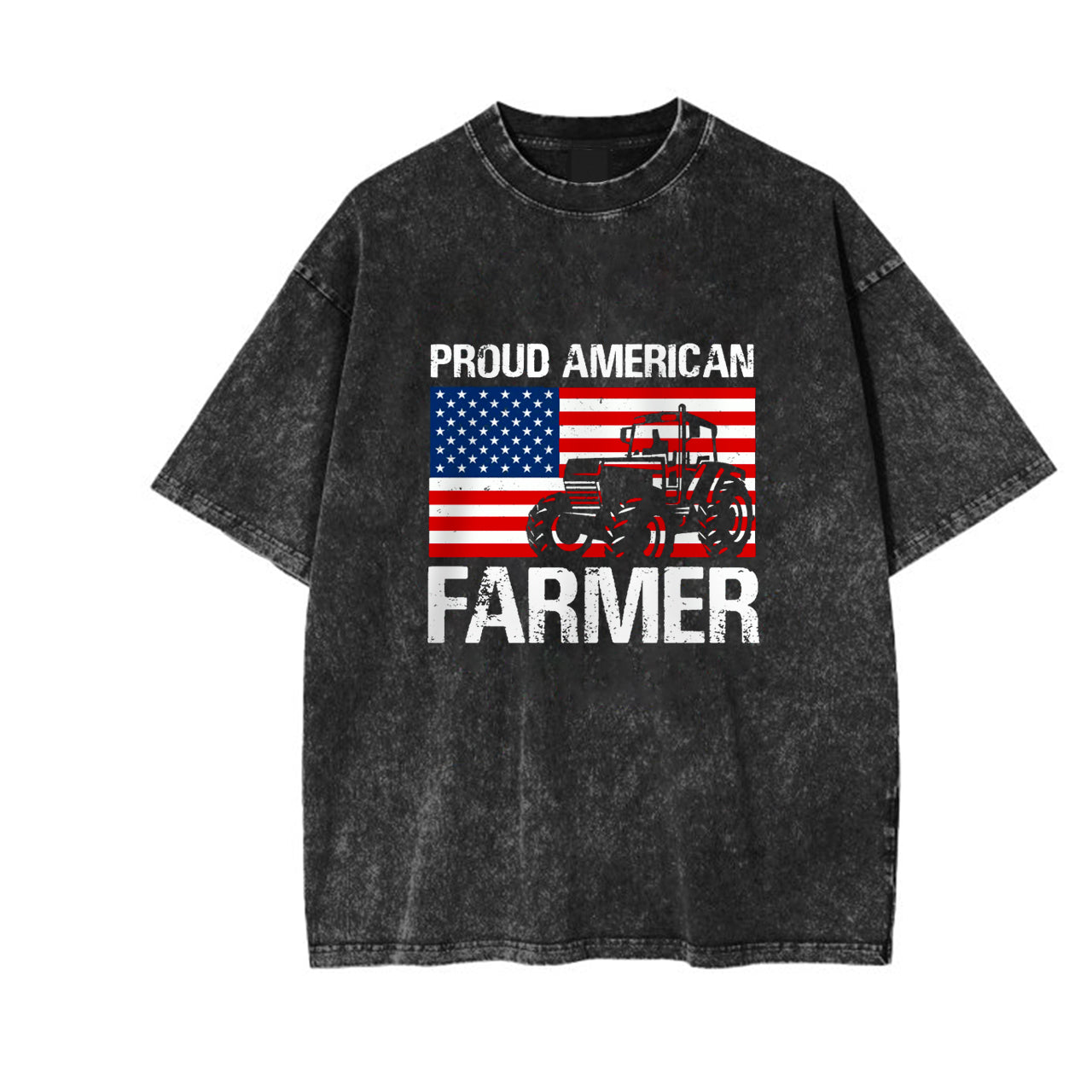Proud American Farmerr Garment-dye Tees